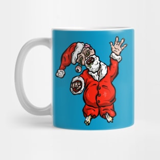 Cartoon Zombie Undead Santa Claus Father Christmas Mug